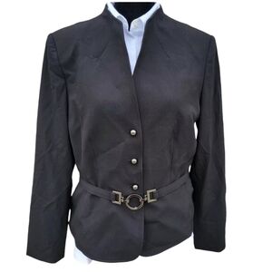 Tahari Jacket Women's. Size 10. Jacket, Belt And Hardware. New With Tags.